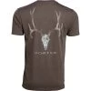 Men's Vortex Head-On Muley T-Shirt Brown Heather