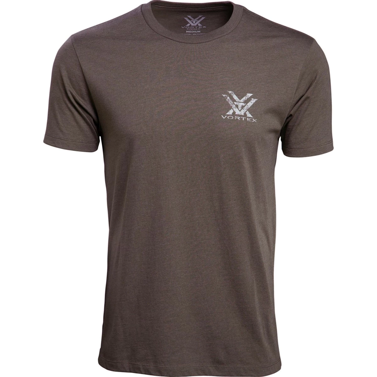 Men's Vortex Head-On Muley T-Shirt Brown Heather 5 Men's Vortex Head-On Muley T-Shirt Brown Heather - Image 3