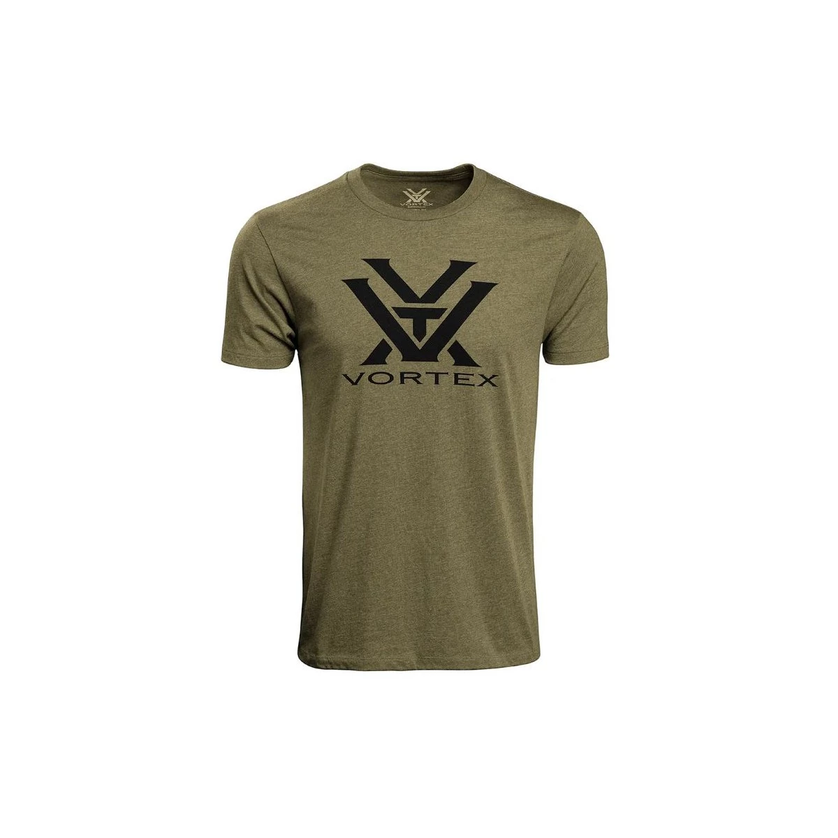 Vortex Men's Core Logo T-Shirt Olive Heather 6 Vortex Men's Core Logo T-Shirt Olive Heather - Image 4