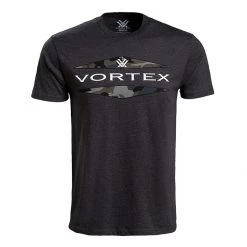 Men's Vortex Vanishing Point T-Shirt Charcoal Heather