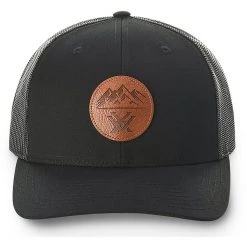 Adult Vortex Three Peaks Leather Patch Snapback Hat Loden